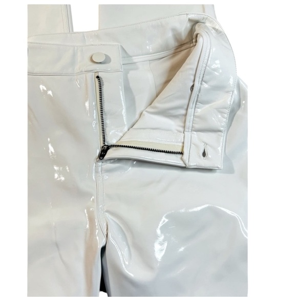 Commando High Shine Faux Patent Leather Women’s , White, Size Small, NWT - Picture 7 of 16